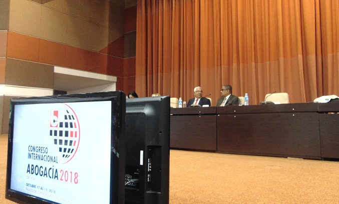 Tribunal Supremo Popular participa en Abogacía 2018-1 Tribunal Supremo Popular participa en Abogacía 2018-1