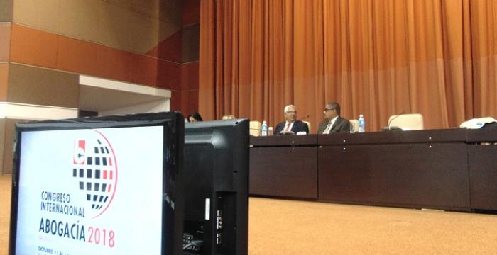 Tribunal Supremo Popular participa en Abogacía 2018-1 Tribunal Supremo Popular participa en Abogacía 2018-1