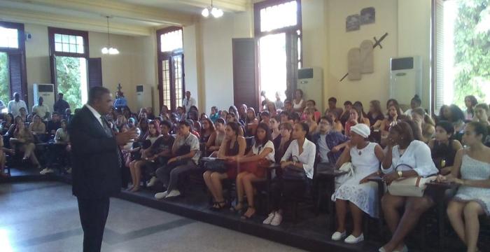 Jueces habaneros toman posesión en el Aula Magna-4 Jueces habaneros toman posesión en el Aula Magna-4