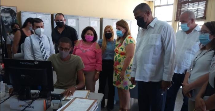 Presidente del TSP visita TPP de La Habana