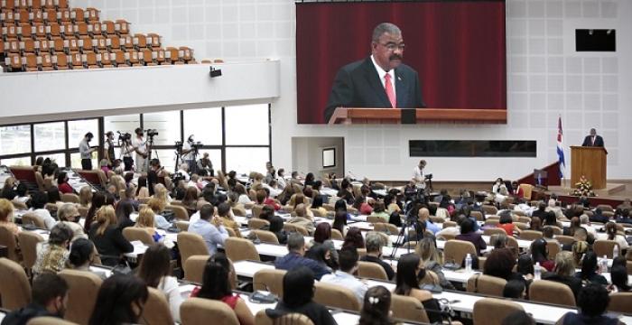 Discurso Presidente Tribunal Supremo Popular de la República de Cuba Discurso de apertura Justicia y Derecho