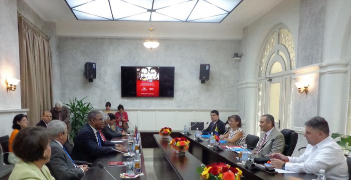 Recibe Cuba a presidente de Tribunal Supremo de Justicia de Venezuela-1 Recibe Cuba a presidente de Tribunal Supremo de Justicia de Venezuela-1