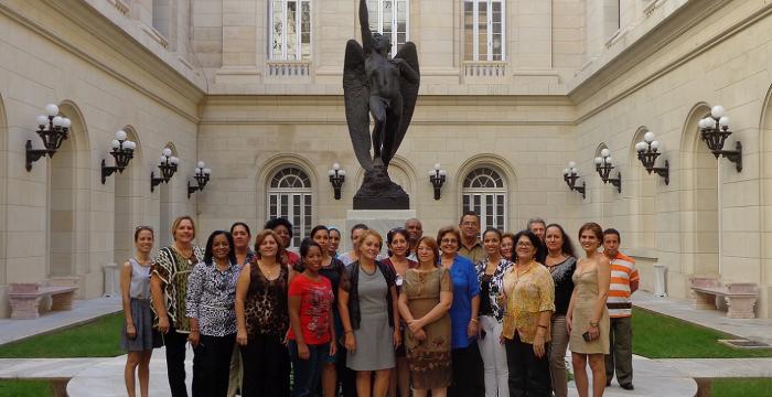 Trabajadores del Tribunal Supremo Popular visitan Capitolio Nacional-3 Trabajadores del Tribunal Supremo Popular visitan Capitolio Nacional-3