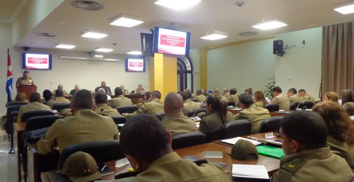 Tribunales militares valoran su trabajo en 2017-2 Tribunales militares valoran su trabajo en 2017-2