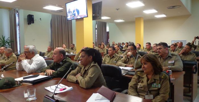 Tribunales militares valoran su trabajo en 2017-3 Tribunales militares valoran su trabajo en 2017-3