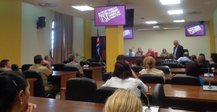 Presentan publicaciones jurídicas en Tribunal Supremo Popular-2 Presentan publicaciones jurídicas en Tribunal Supremo Popular-2