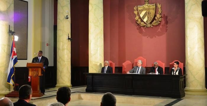 Discurso del Presidente del Tribunal Supremo Popular en el Acto de apertura del año judicial 2019. Discurso del Presidente del Tribunal Supremo Popular en el Acto de apertura del año judicial 2019.