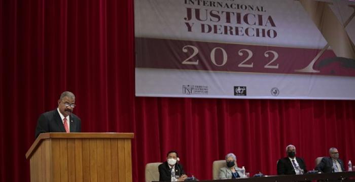 Discurso de apertura Justicia y Derecho