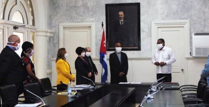 Toma posesión presidente de sala del Tribunal Supremo Popular de Cuba Foto: Ana Iris Mariño Balmaseda