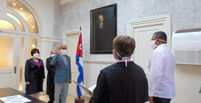 Toma posesión presidente de sala del Tribunal Supremo Popular de Cuba Foto: Ana Iris Mariño Balmaseda
