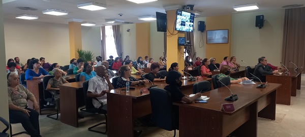 Presentación del libro de los secretarios y archiveros y boletín 2019