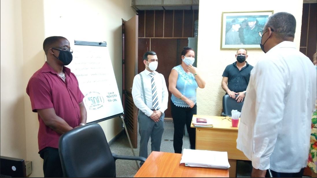Presidente del TSP visita TPP de La Habana