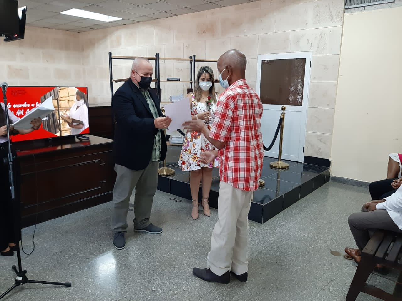 Acto por el Día del Archivero. Tribunal Provincial Popular de La Habana