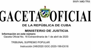 Foto tomada de https://www.gacetaoficial.gob.cu