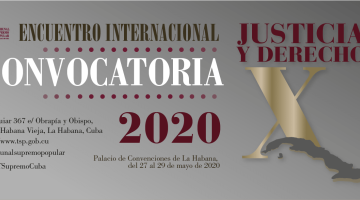 Se pospone el X Encuentro Internacional Justicia y Derecho 