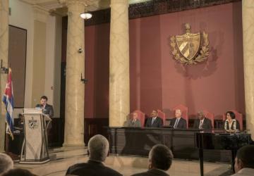 Acto de apertura del año judicial del Tribunal Supremo Popular 2020