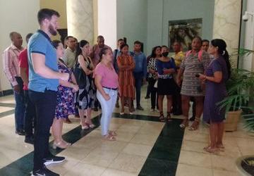 cursistas de la 9na. edición del Diplomado en Administración Pública.