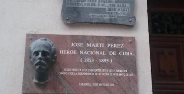 José Martí en Zaragoza: "...que allí quise a una mujer"