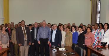 Intercambia el Presidente cubano Díaz–Canel Bermúdez con Jueces y demás trabajadores del Tribunal Supremo Popular-1