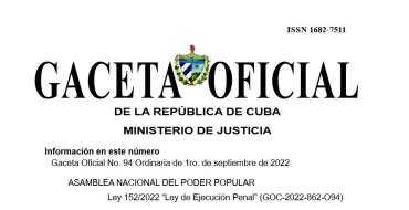 Ley de ejecución penal