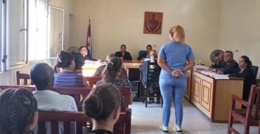 Juicio oral, público y ejemplarizante. TPP Sancti Spíritus