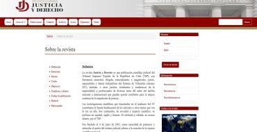 Revista Justicia y Derecho