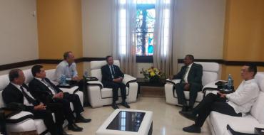 Presidente del Tribunal Supremo Popular recibe a vicepresidente de órgano judicial vietnamita-1