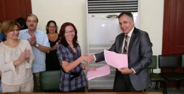 Firman convenio tribunal provincial y facultad de Derecho en La Habana-1