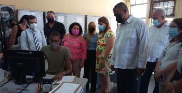 Presidente del TSP visita TPP de La Habana