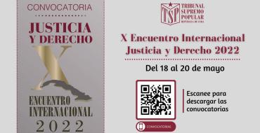 X Encuentro Internacional Justicia y Derecho 2022