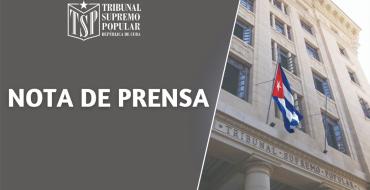 Nota de prensa