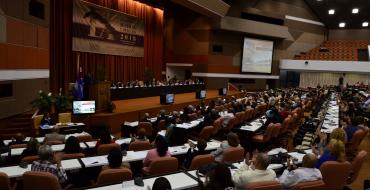 Presidente cubano en inauguración de Justicia y Derecho 2018-1 