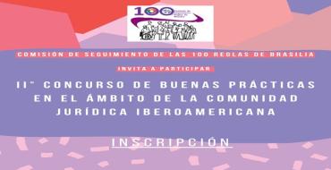 Convocatoria "II° Concurso de Buenas Prácticas en el Ámbito de la Comunidad Jurídica Iberoamericana"