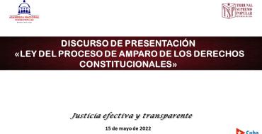«Ley del proceso de amparo de los dere-chos constitucionales»