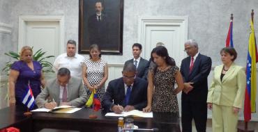 Firman convenio para formación judicial tribunales de Cuba y Venezuela-1