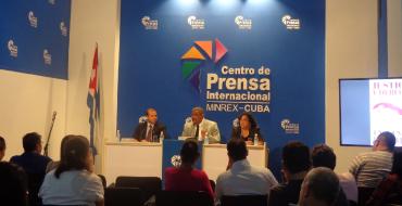Conferencia de Prensa sobre Justicia y Derecho 2018-1