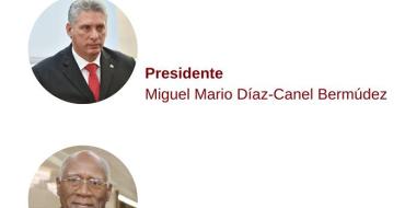 Díaz-Canel al tomar posesión como Presidente-1