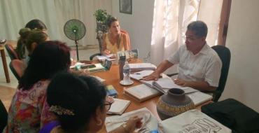 Cordial, abierto, en familia, el contacto deja muy favorable saldo para profesionales de provincias y municipios. 