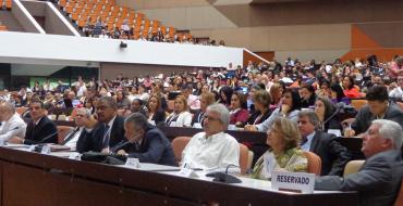 Rubén Remigio Ferro, presidente del Tribunal Supremo Popular, presidió la inauguración del Congreso Internacional Abogacía 2017