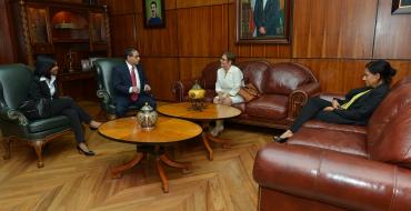Juezas del Tribunal Supremo Popular visitan Poder Judicial de República Dominicana-1