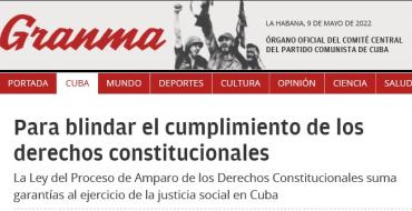 Para blindar el cumplimiento de los derechos constitucionales