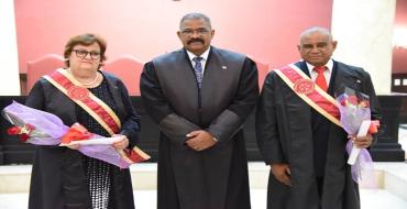 Entrega de la distinción Magistrado Emérito