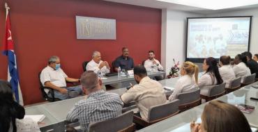Intercambio con la Comisión de Asuntos Constitucionales y Jurídicos de la ANPP en el TPP de La Habana.