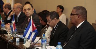 Rubén Remigio Ferro, presidente del Tribunal Supremo Popular de la República de Cuba, asiste en calidad de observador a la Reunión Ordinaria del Consejo Judicial Centroamericano y del Caribe 