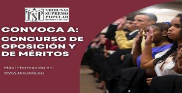Consurso de oposición y de méritos 