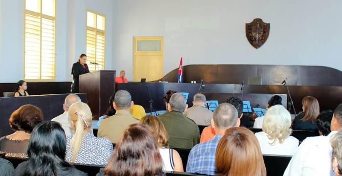 Ya se celebran en tribunales provinciales Actos de apertura del año judicial-1 Foto: Cortesía del Tribunal Provincial Popular de Santiago de Cuba