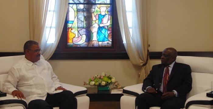 Presidente de la Corte Suprema de Justicia de Barbados visita Cuba-2