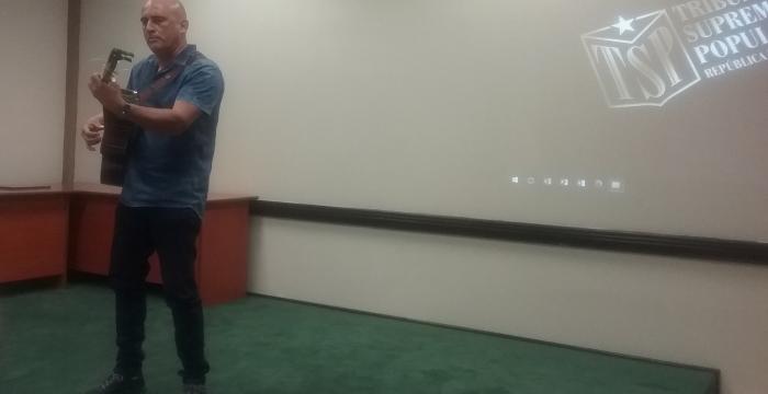 Erick Sánchez acompañó la celebración. Erick Sánchez acompañó la celebración.