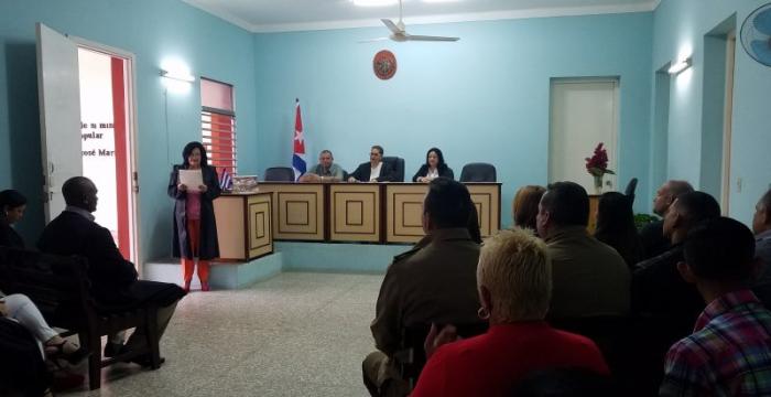 Inició año judicial en Las Tunas Inició año judicial en Las Tunas