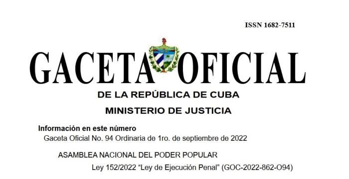 Ley de ejecución penal Ley de ejecución penal